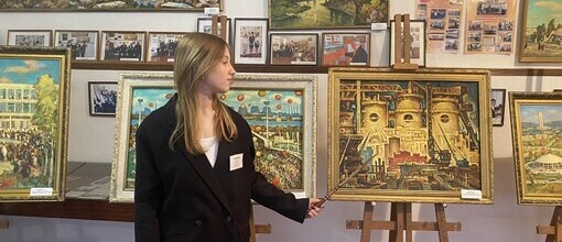 Вітаємо з перемогою та зайнятим І місцем у Всеукраїнському конкурсі екскурсоводів музеїв закладів освіти «Край, в якому я живу»